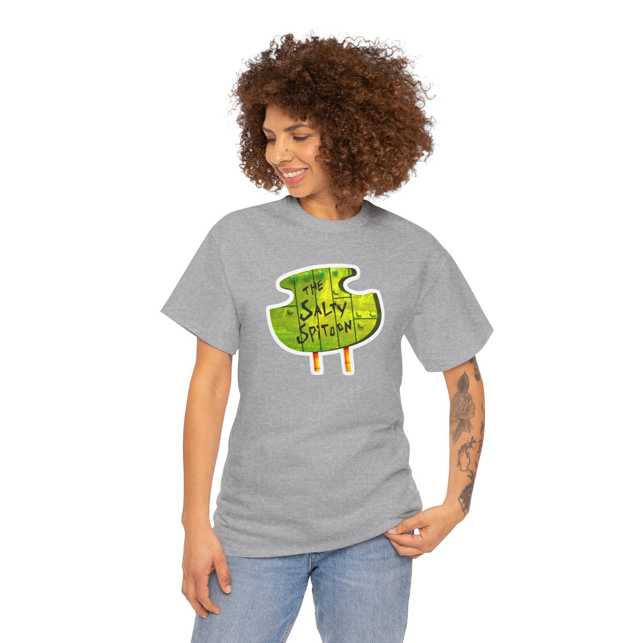 The Salty Spitoon Funny cartoon Meme Graphic Novelty Gift Unisex T-Shirt