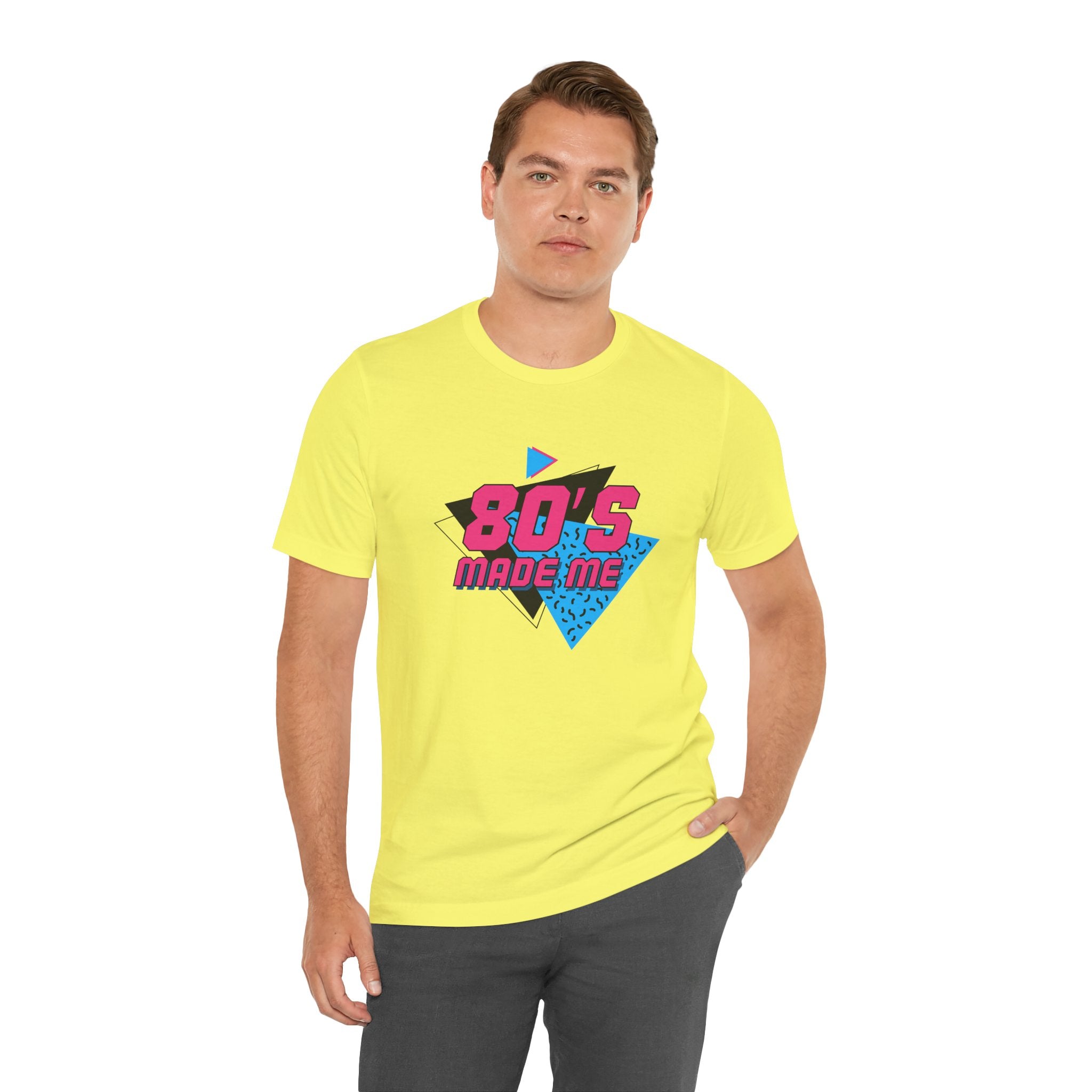 80's Made Me Unisex Novelty Graphic Tee