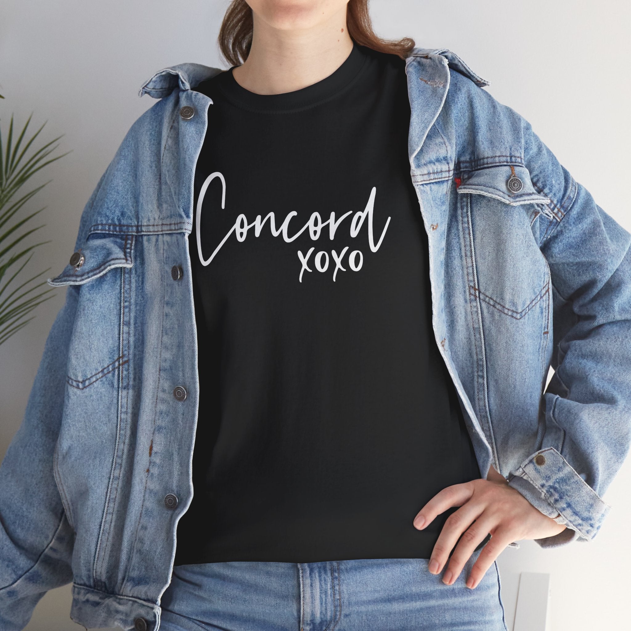 Concord North Carolina NC State Cursive Unisex T-Shirt