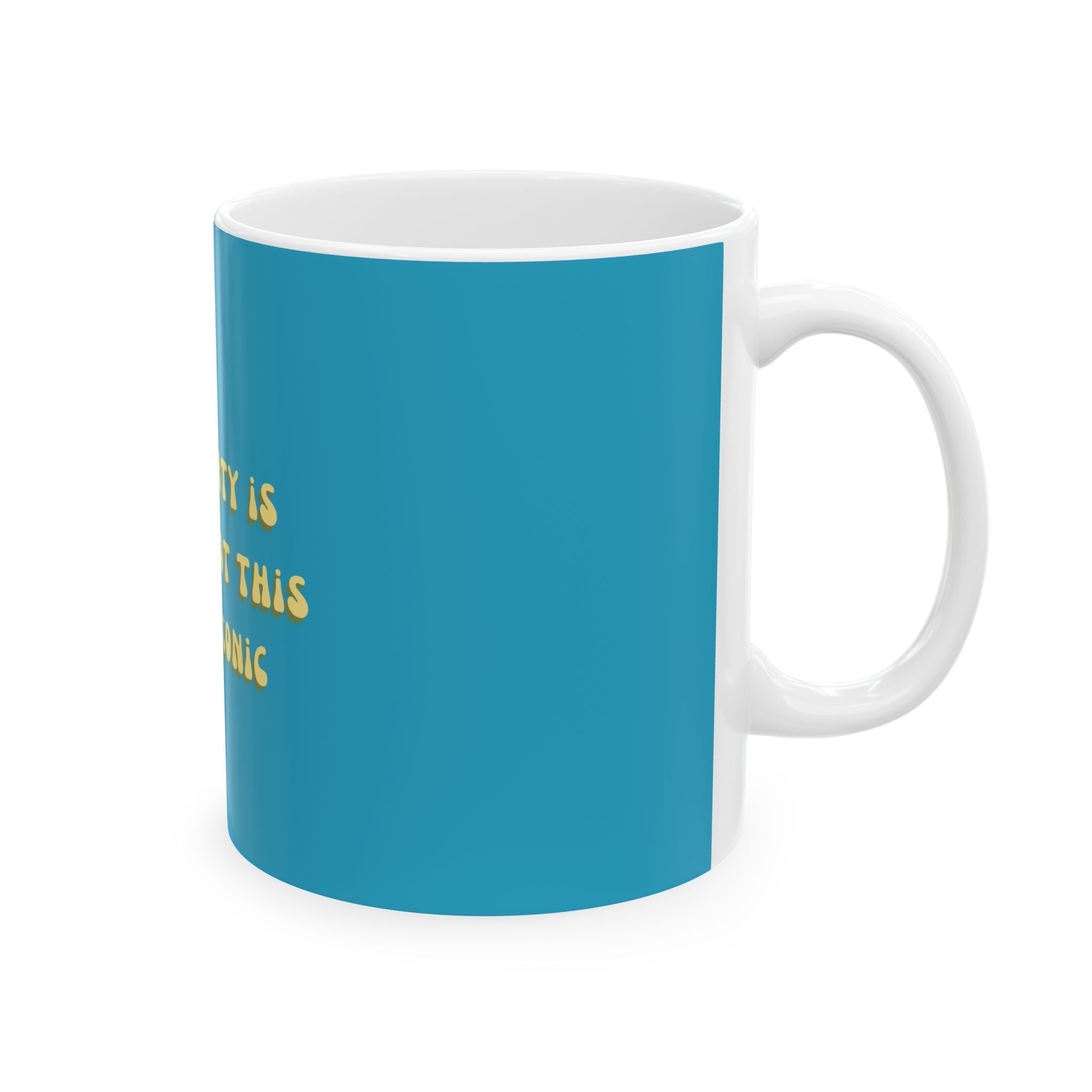 Funny Anxiety Meme Graphic Novelty Ceramic Coffee Mug