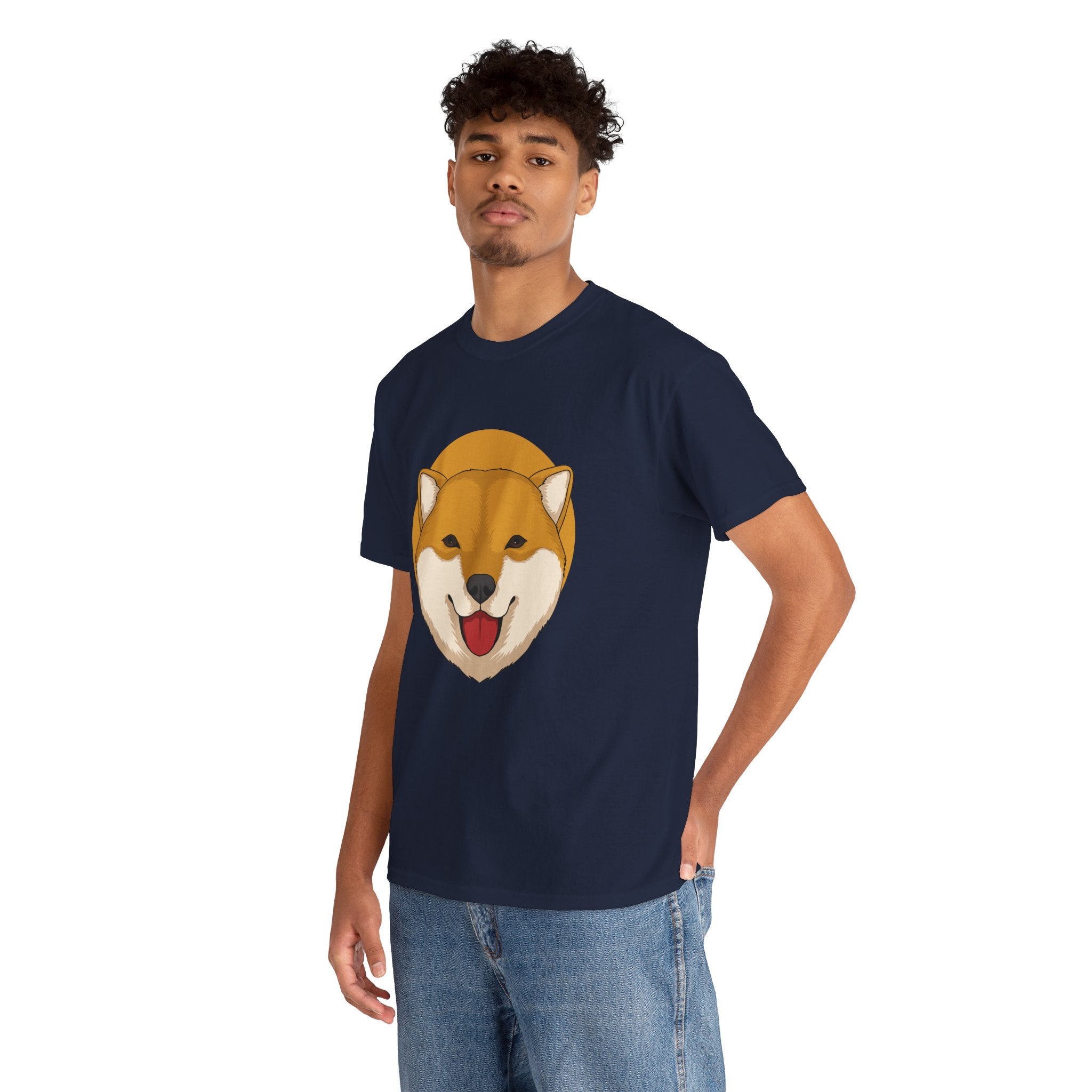 Copy of Copy of Doge Dog Head Meme Unisex T-Shirt