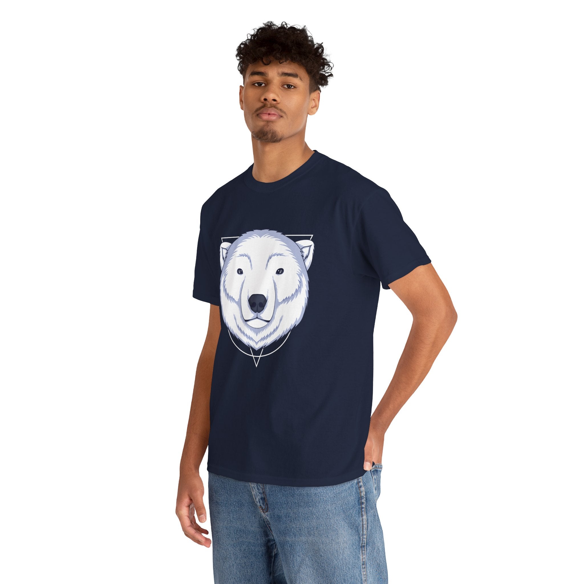 Polar Bear Head Unisex T-Shirt