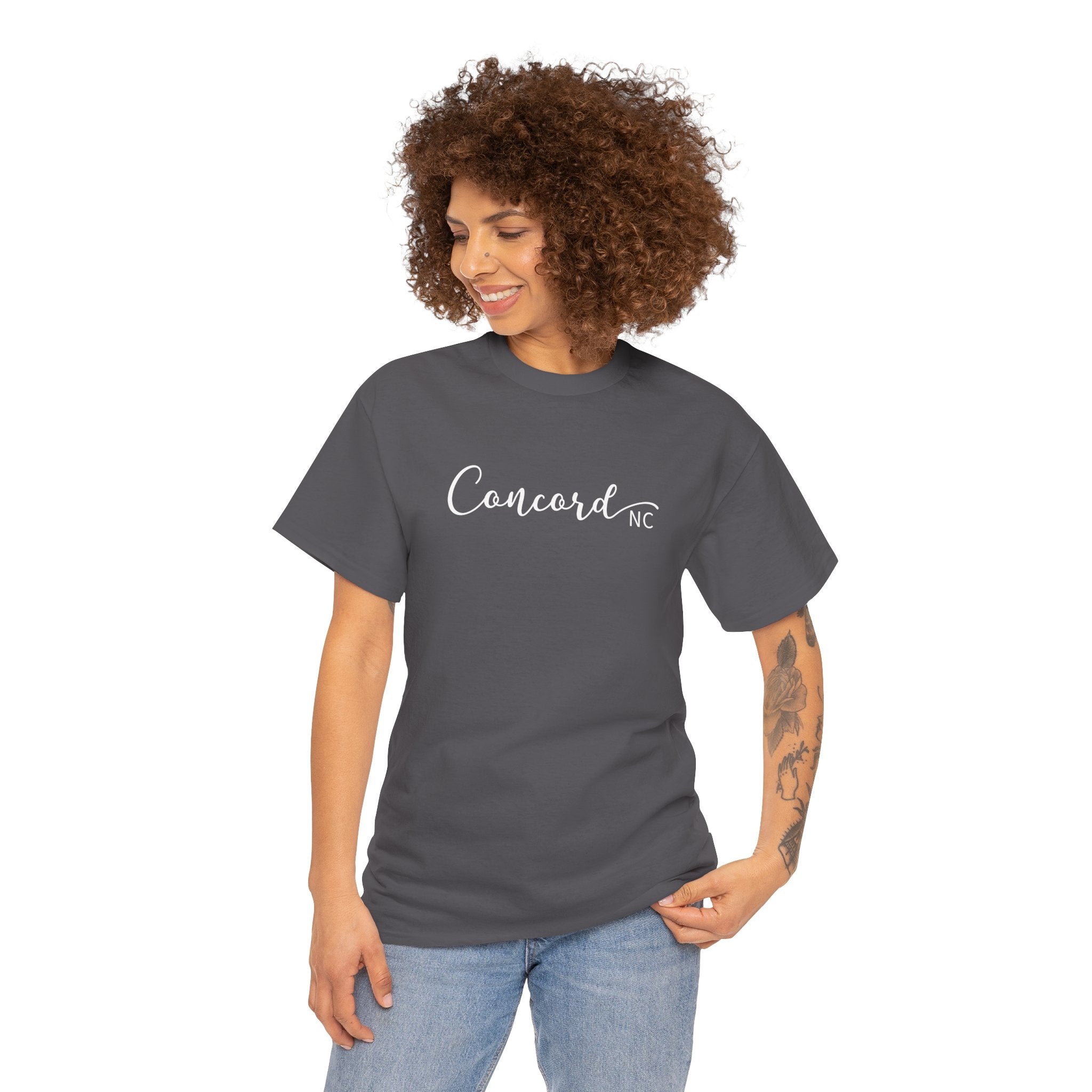 Concord North Carolina NC State Cursive Unisex T-Shirt