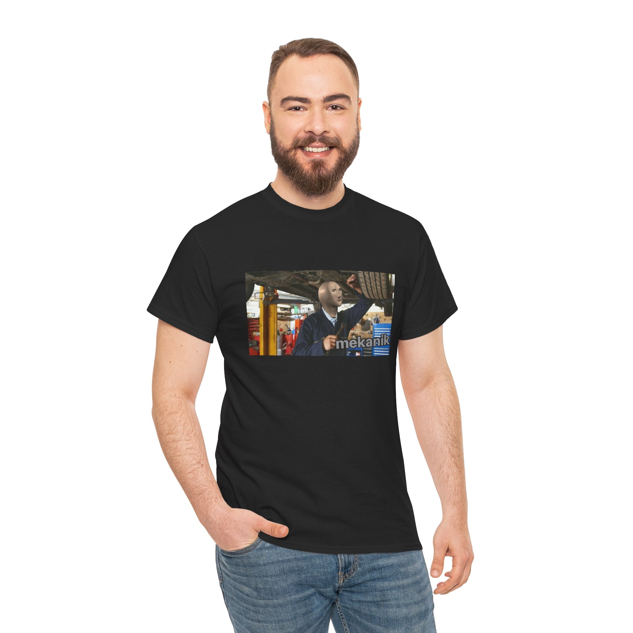 Funny Auto Mechanic Meme Unisex Graphic Novelty T-Shirt