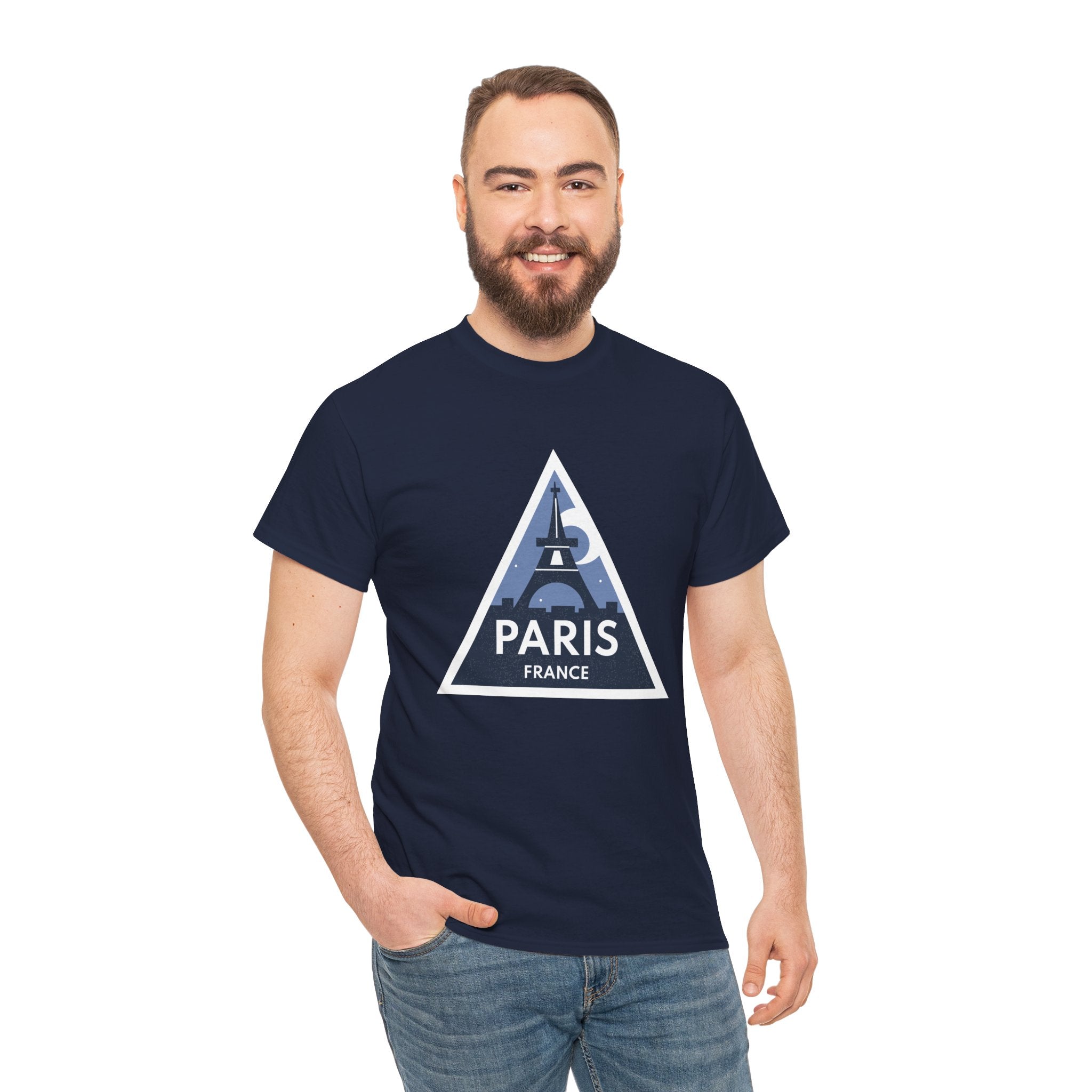 Paris France Eiffel Tower Souvenir Travel Gift Men's Women's T-Shirt