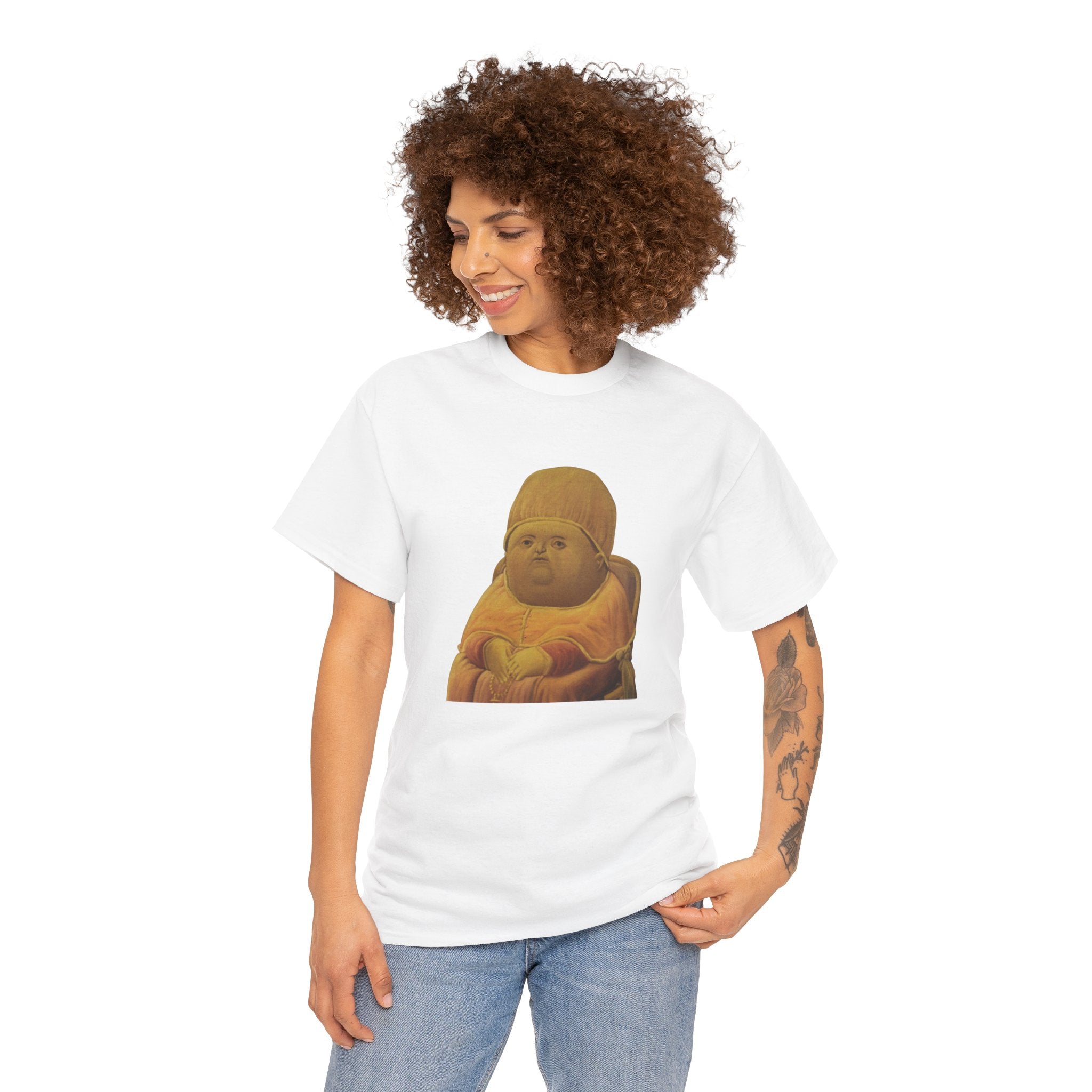 Pope Meme Funny Graphic Novelty Gift Unisex T-Shirt