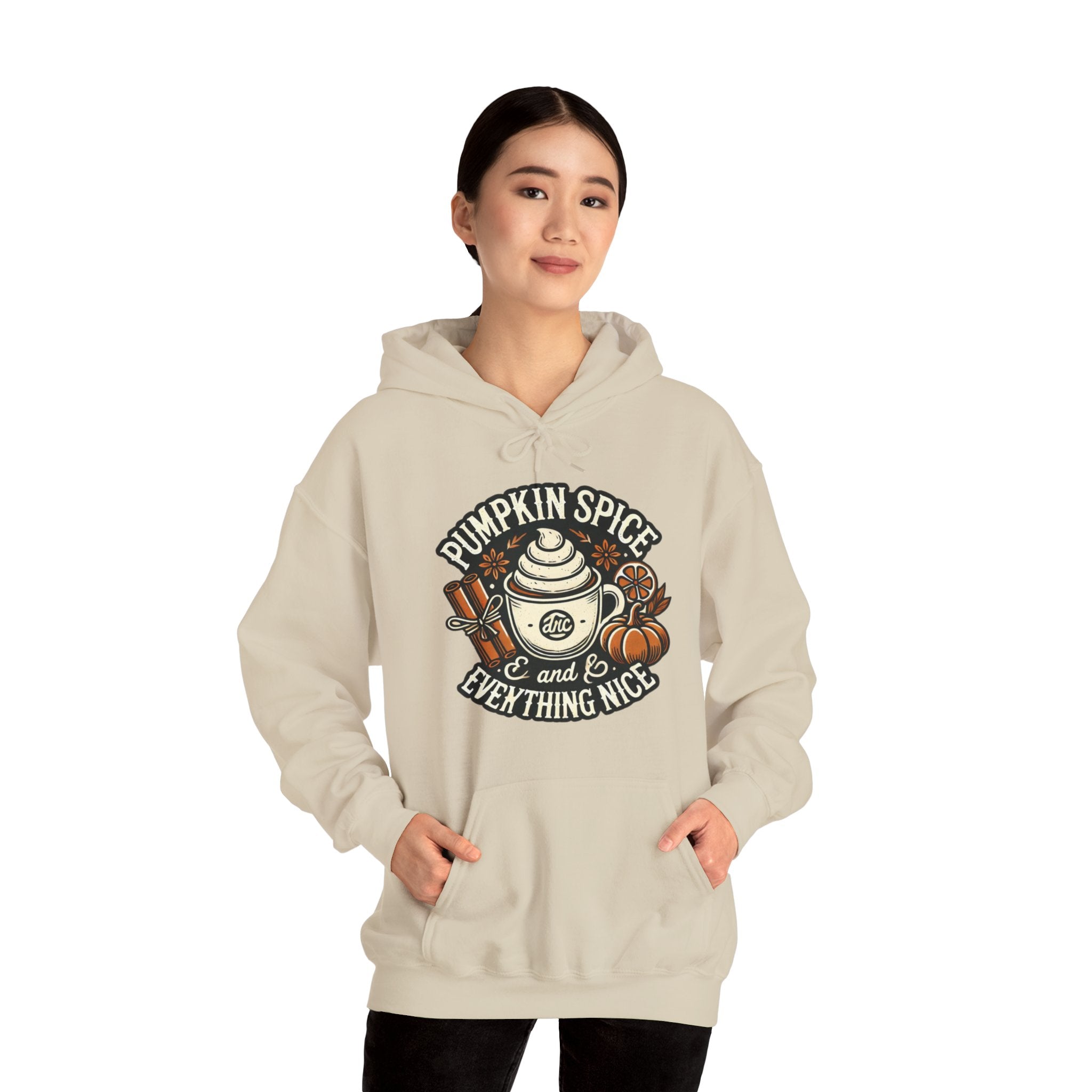 Pumpkin Spice and Everything Nice Coffee Cup Hoodie