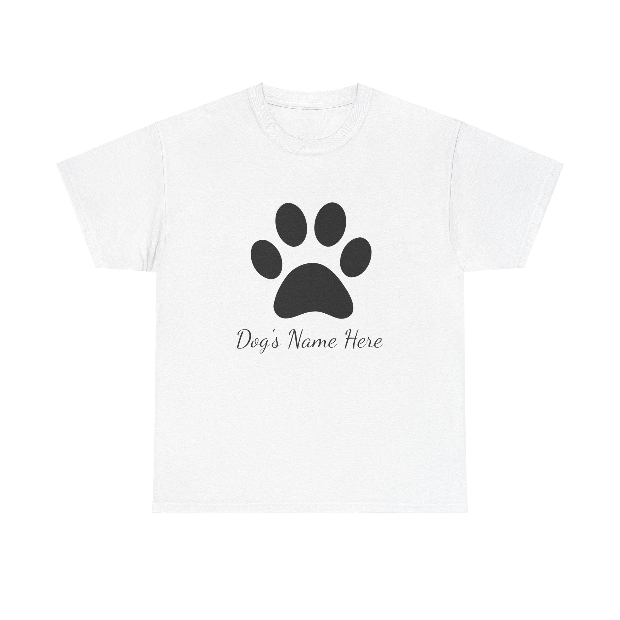 Copy of Custom Name Dog Lover Animal Paw Mens Womens Gift Shirt