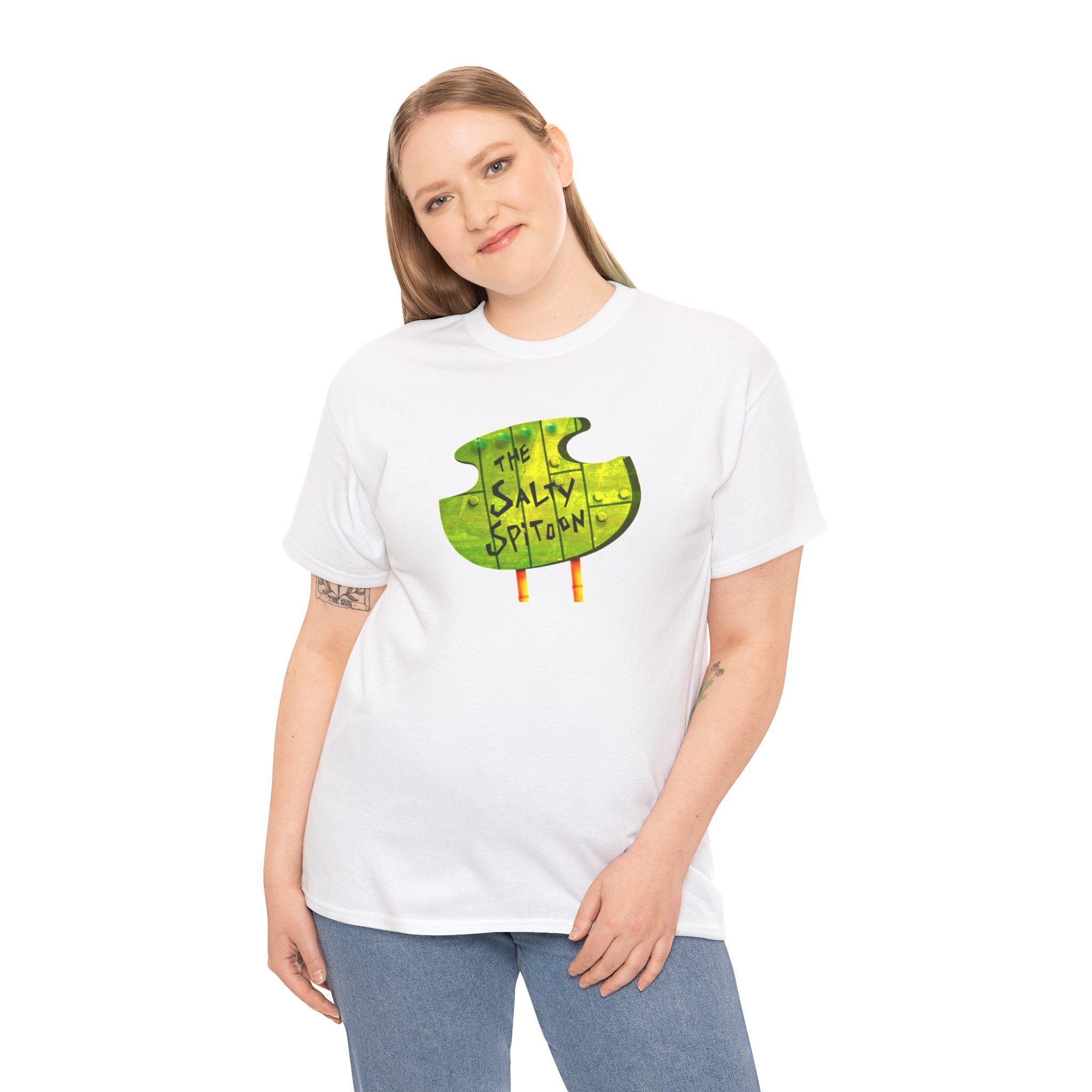 The Salty Spitoon Funny cartoon Meme Graphic Novelty Gift Unisex T-Shirt