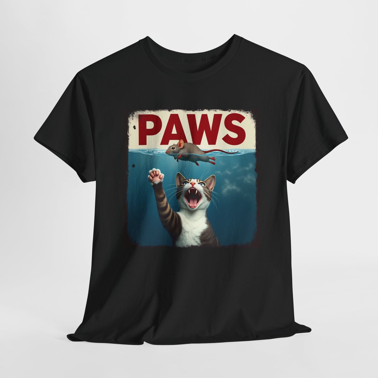 Funny Cute Kitten Paws Movie Spoof Kat Meme Unisex T-Shirt