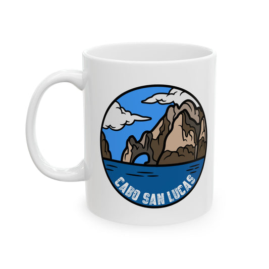 Cabo San Lucas Mexico Baja MX Souvenir Travel Gift Ceramic Coffee Mug