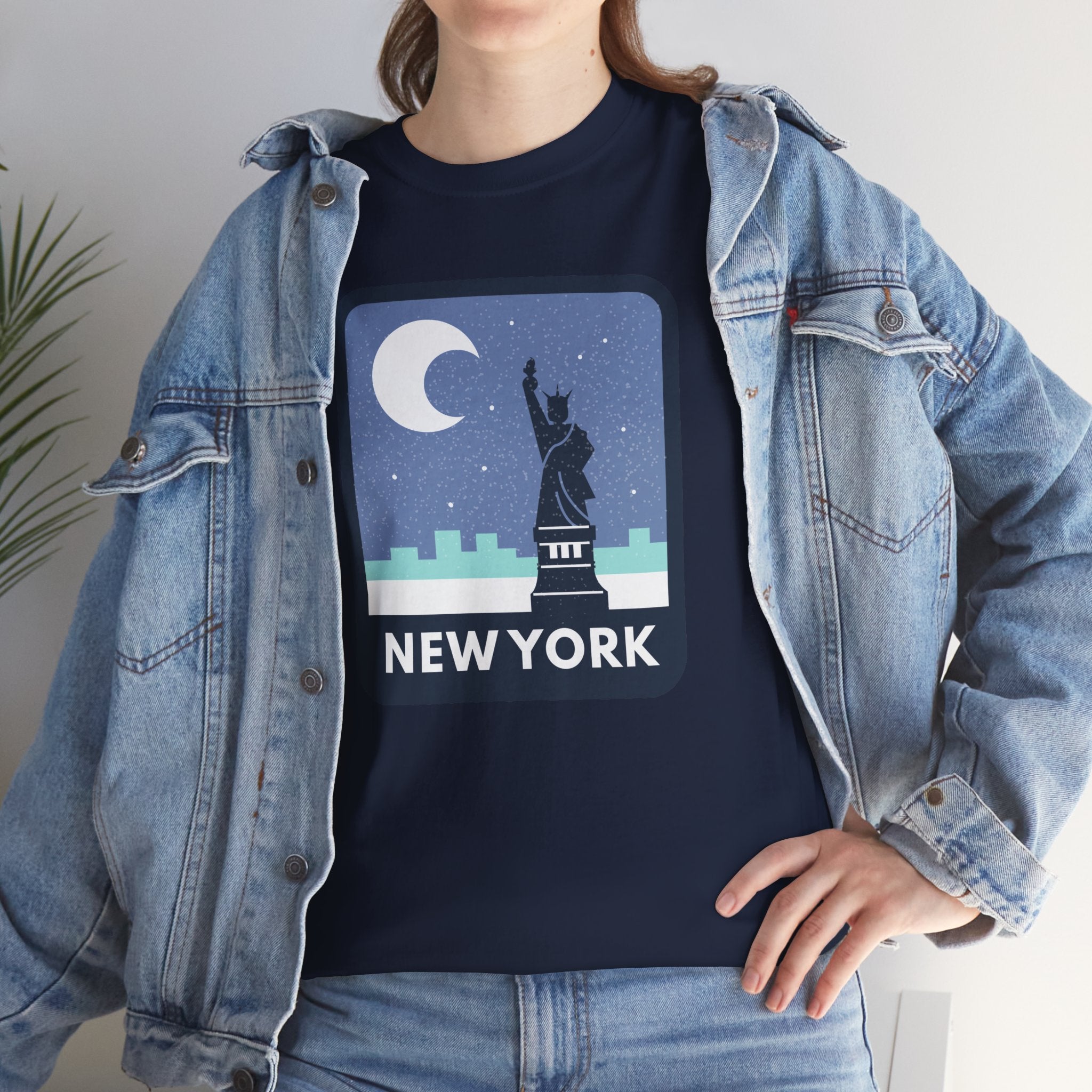 New York NY Statue Of Liberty Souvenir Travel Gift Men's Women's T-Shirt