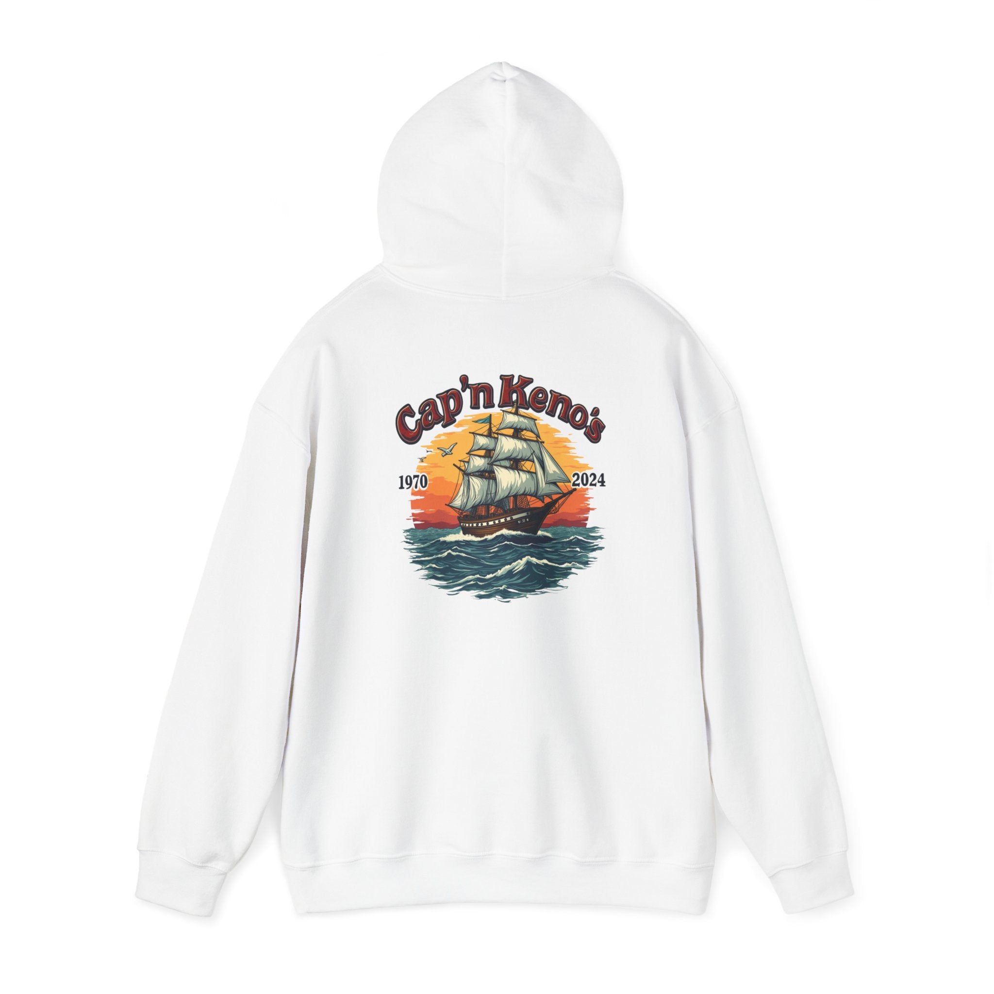 Cap'n Kenos Encinitas California Tribute Sailor Graphic Unisex Hoodie