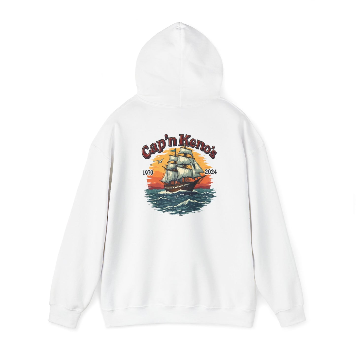 Cap'n Kenos Encinitas California Tribute Sailor Graphic Unisex Hoodie