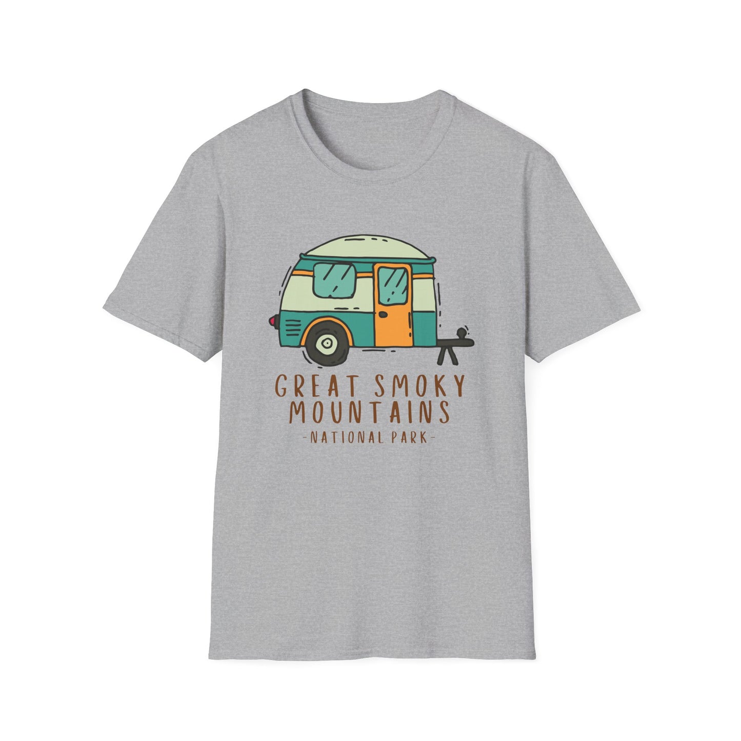 Great Smoky Mountain National Park Travel Camper Souvenir Outdoor T-Shirt