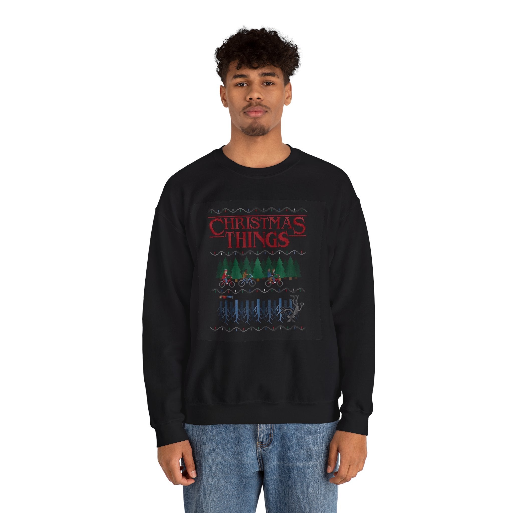 Christmas Things TV Show Series Unisex Crewneck Sweatshirt