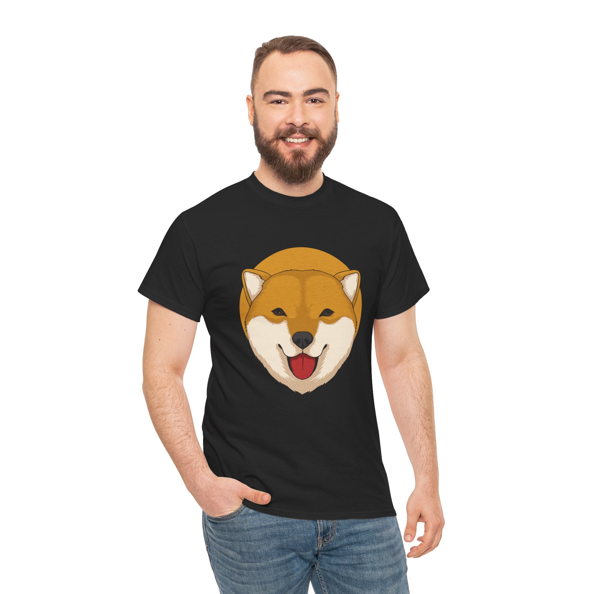 Copy of Copy of Doge Dog Head Meme Unisex T-Shirt