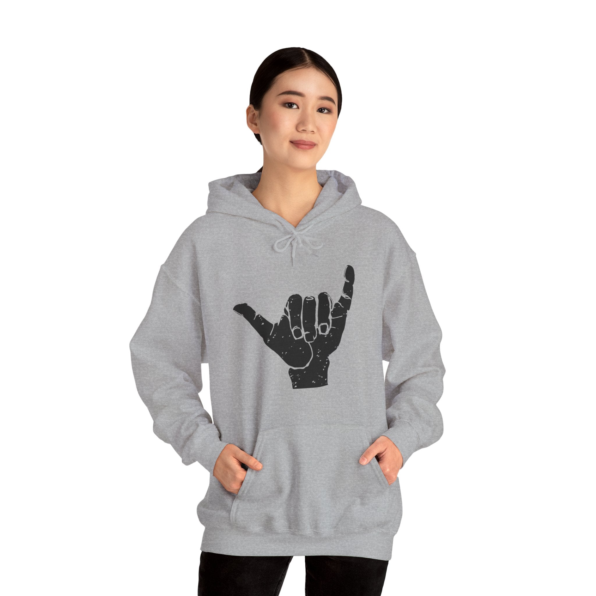 Shaka Hand Summer Surf Unisex Hoodie