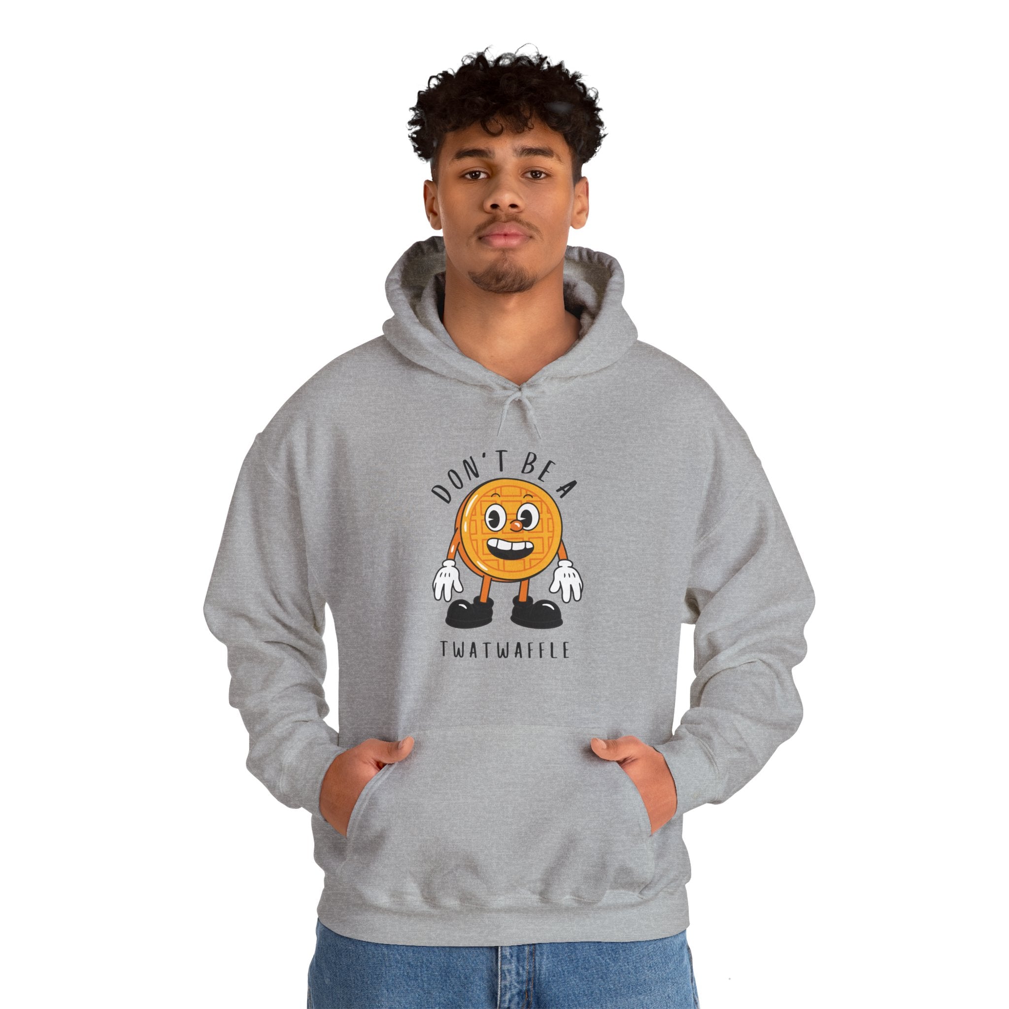 Funny Don't Be A Twatwaffle Waffle Unisex Graphic Novelty Hoodie