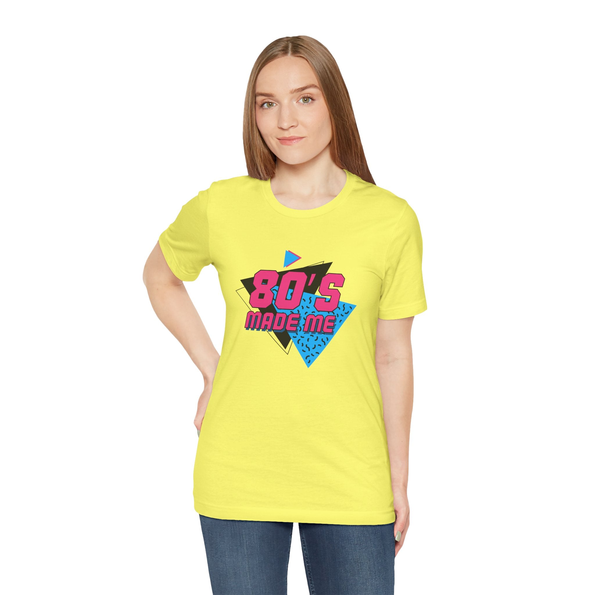 80's Made Me Unisex Novelty Graphic Tee