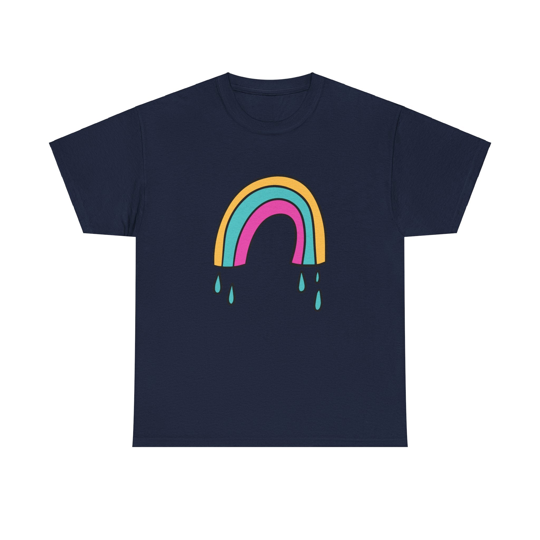 Cute Rainbow Boho Unisex Graphic Novelty Shirt Tee