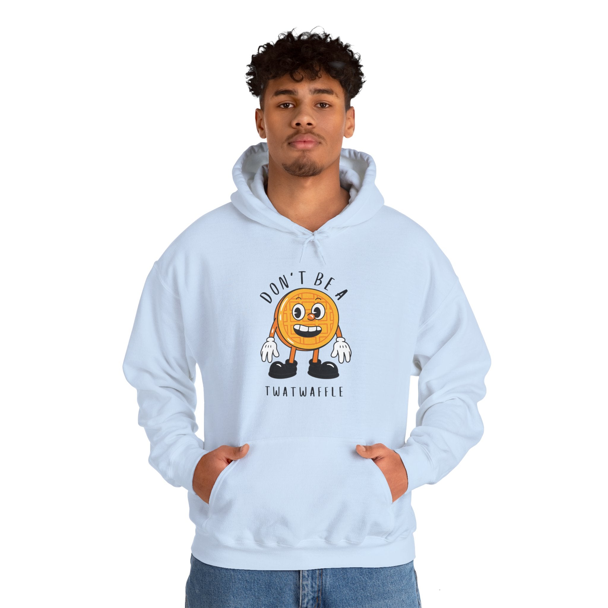 Funny Don't Be A Twatwaffle Waffle Unisex Graphic Novelty Hoodie