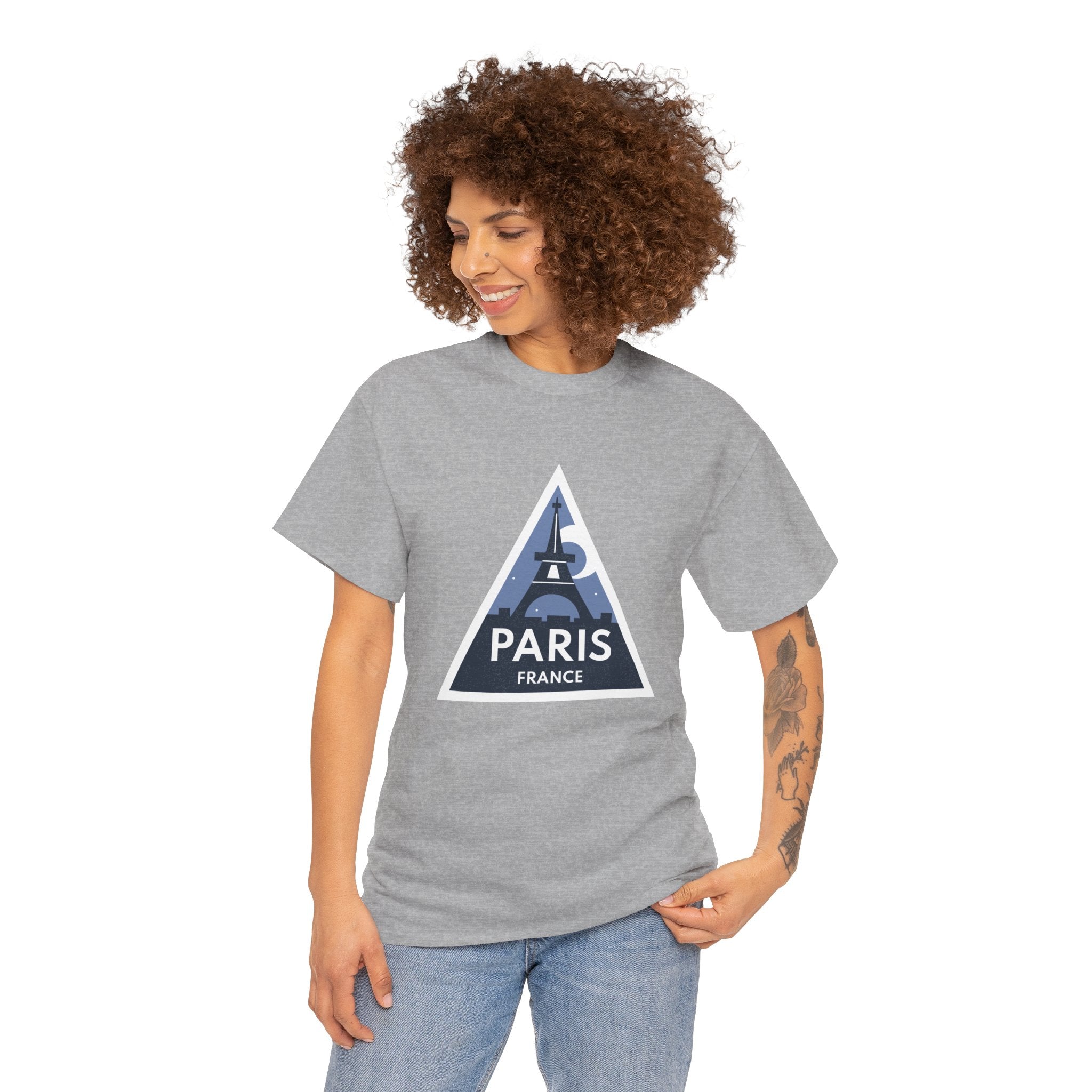 Paris France Eiffel Tower Souvenir Travel Gift Men's Women's T-Shirt