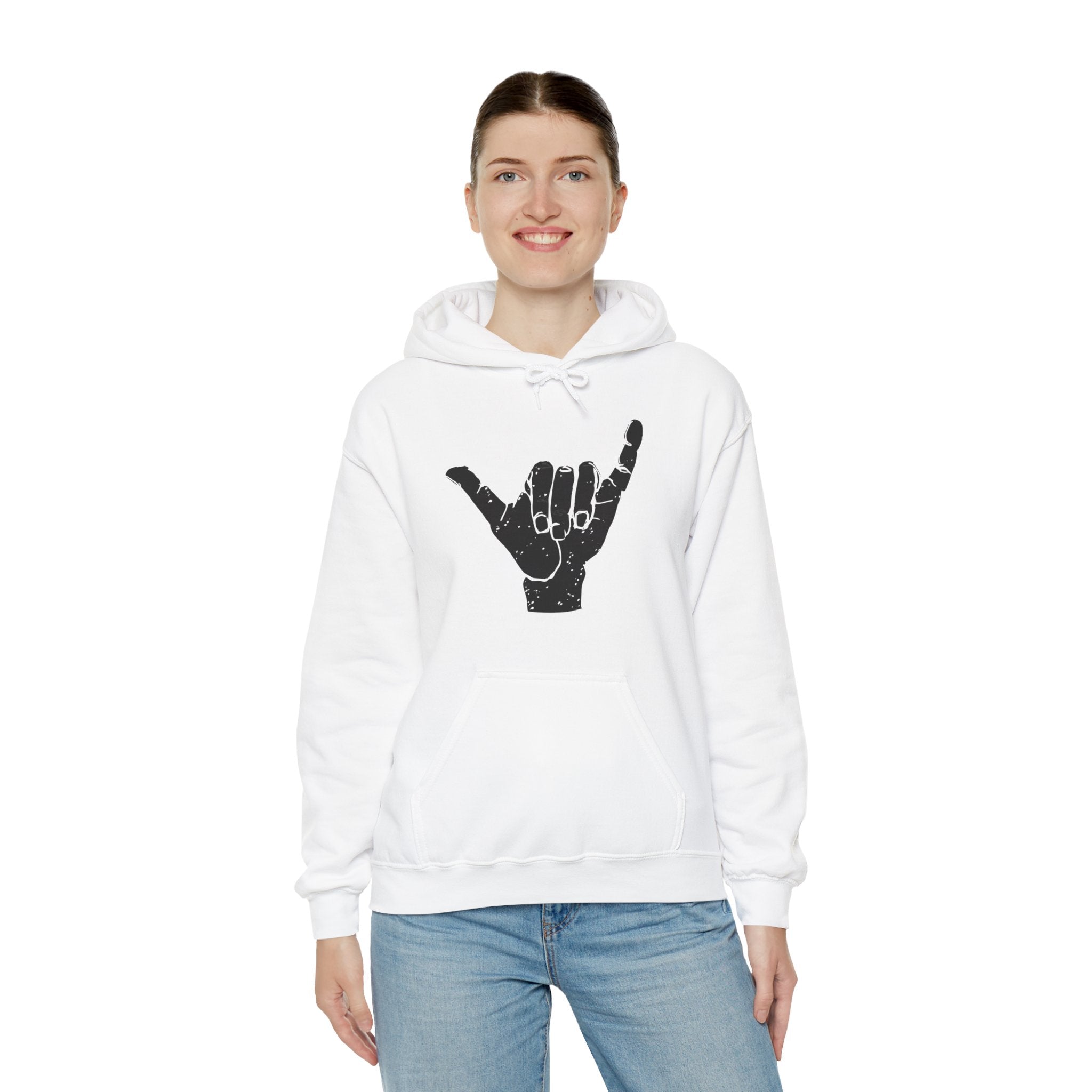 Shaka Hand Summer Surf Unisex Hoodie