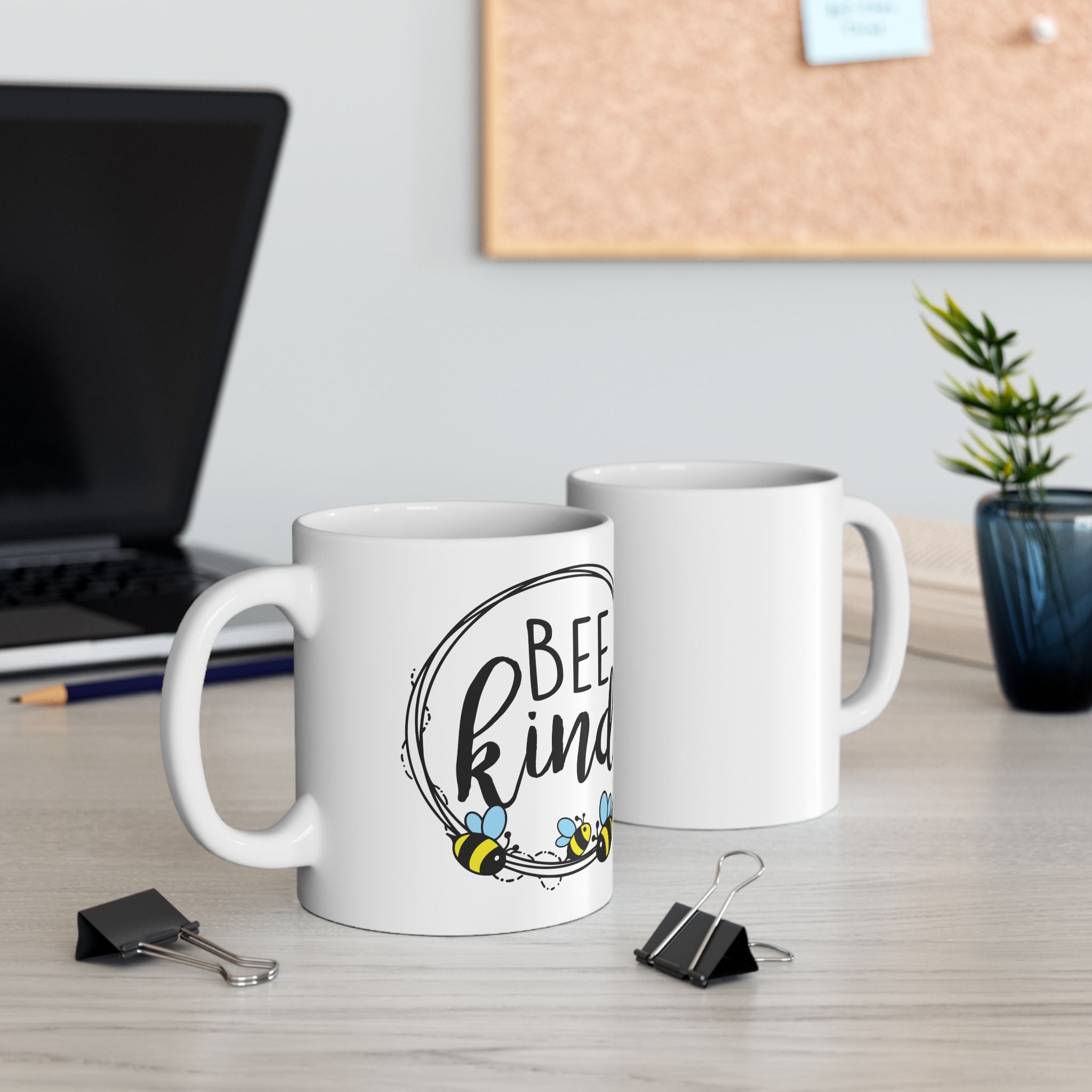 Bee Kind Cute Ceramic Coffee Mug