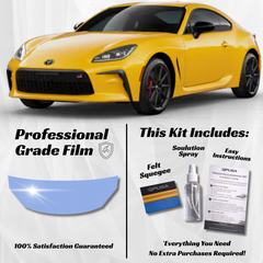 Toyota GR86 (2022-2026) Partial Hood PPF Protection Kit - Pre-Cut
