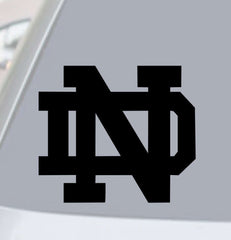 5" NOTRE DAME FIGHTING IRISH Vinyl Decal Sticker Car Window Wall Bumper TEAM LOGO