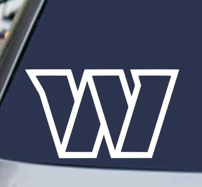 5" WASHINGTON COMMANDERS VINYL DECAL STICKER CAR WINDOW BUMPER FOOTBALL TEAM LOGO
