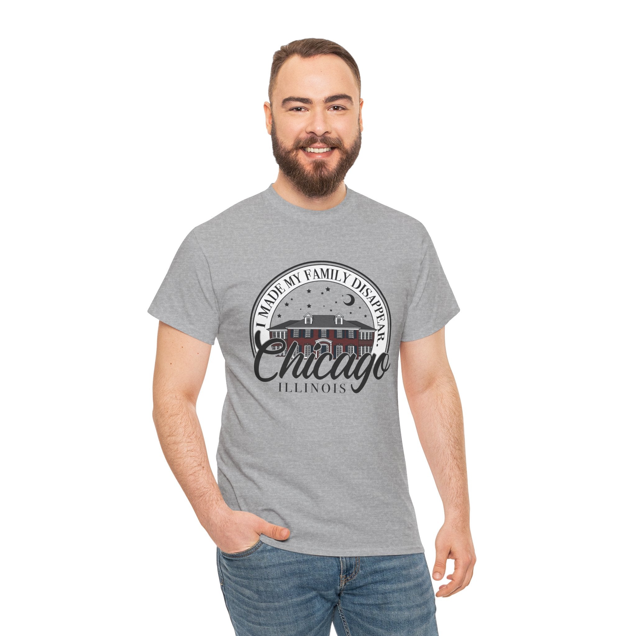 Funny Home Alone Movie Chicago Unisex Graphic Novelty Tee