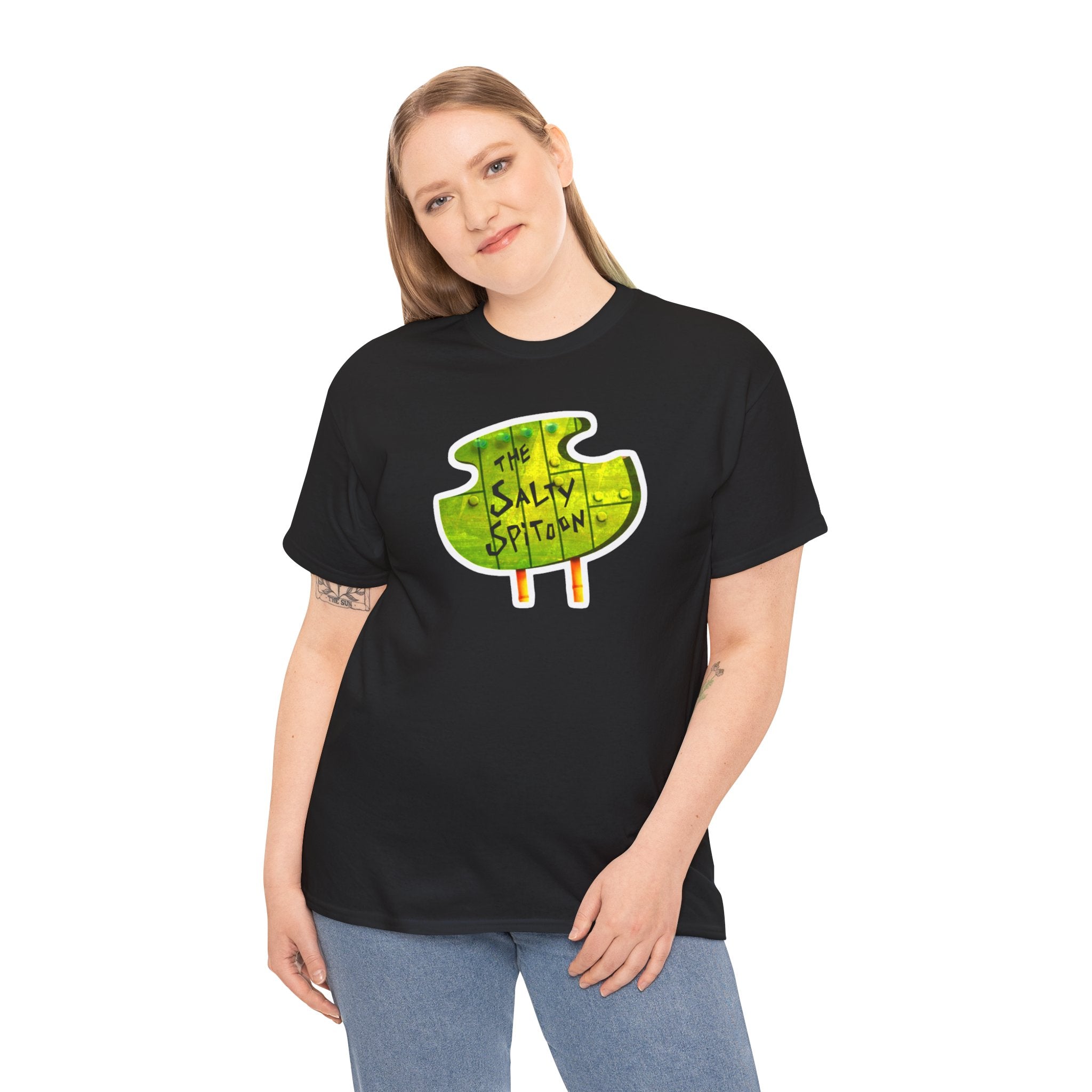 The Salty Spitoon Funny cartoon Meme Graphic Novelty Gift Unisex T-Shirt