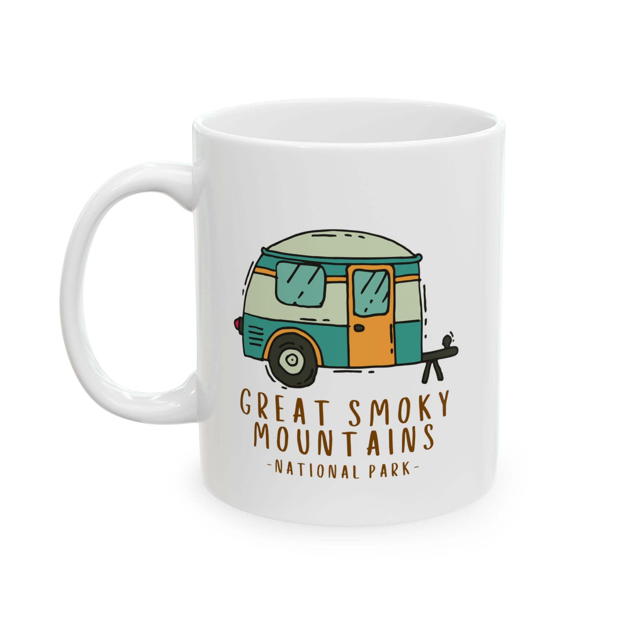 Great Smoky Mountains National Park Travel Souvenir Outdoor Camping Coffee Mug