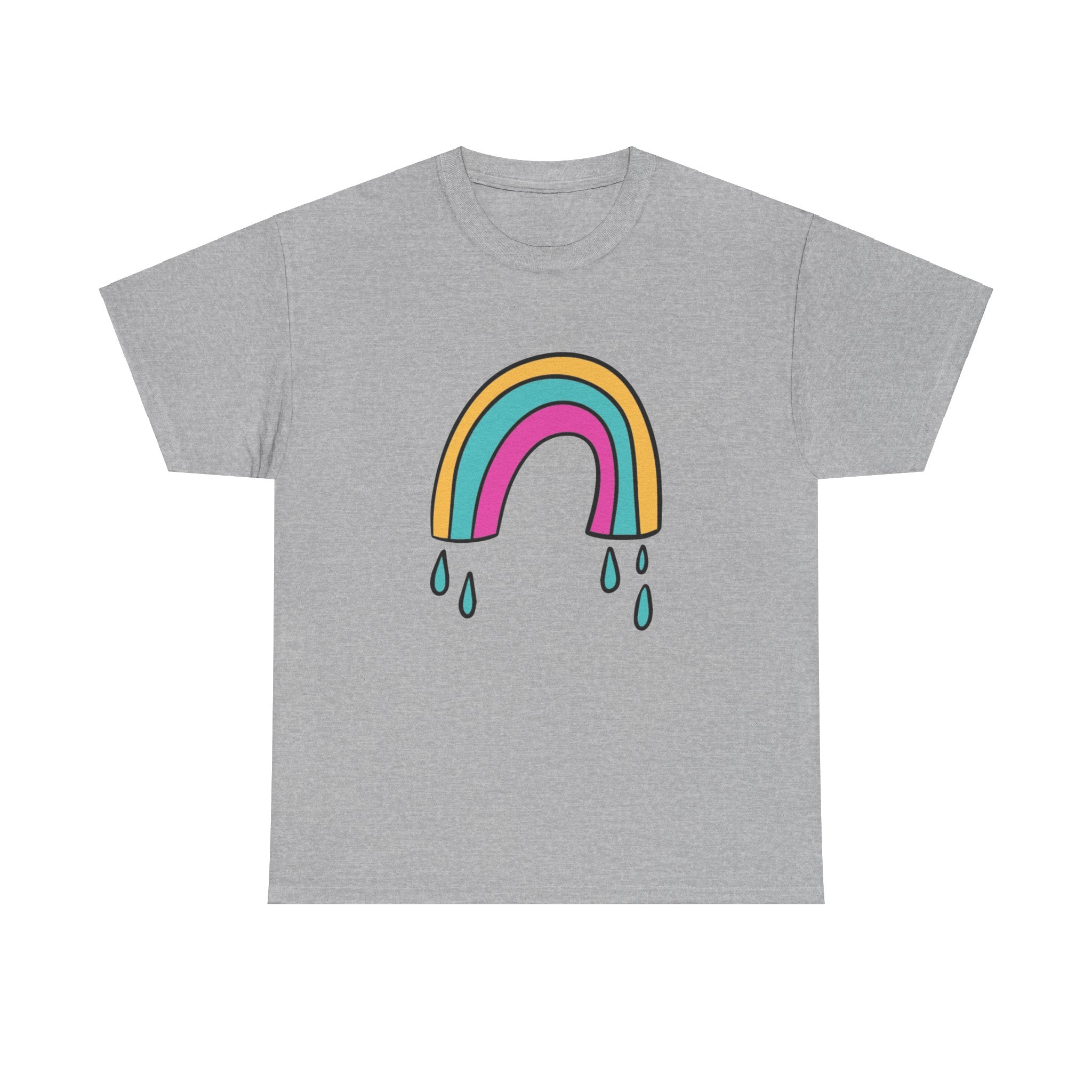 Cute Rainbow Boho Unisex Graphic Novelty Shirt Tee