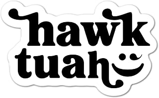 HAWK TUAH Wink laminated funny 3" trending meme sticker, Perfect for planners, tumblers, cell phones, laptops, toolboxes, scrapbooks, Hawk Tuah Tush sticker, NOT a car decal, NOT dishwasher safe!