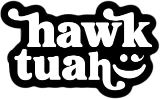 HAWK TUAH Wink funny 3" trending meme sticker, Perfect for planners, tumblers, cell phones, laptops, toolboxes, scrapbooks, Hawk Tuah Tush sticker