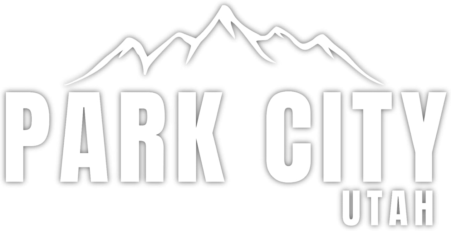 Park City Utah Mountain Snowboard Ski Souvenir Snowboard Stickers UT Sticker Decal for Cars Trucks Laptop - Waterproof, Perfect for Boards and Helmets