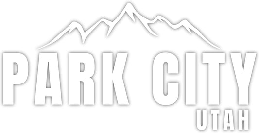 Park City Utah Mountain Snowboard Ski Souvenir Snowboard Stickers UT Sticker Decal for Cars Trucks Laptop - Waterproof, Perfect for Boards and Helmets