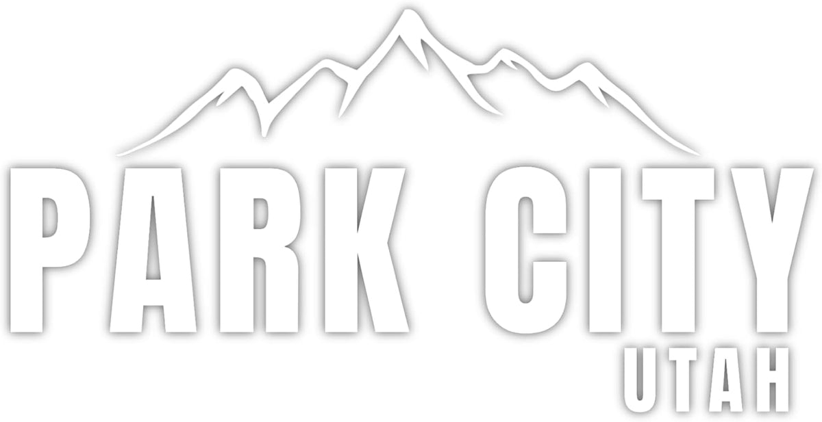 Park City Utah Mountain Snowboard Ski Souvenir Snowboard Stickers UT Sticker Decal for Cars Trucks Laptop - Waterproof, Perfect for Boards and Helmets