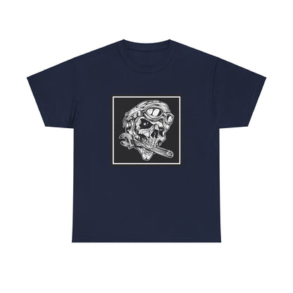 Skull Mechanic Wrench Tool Unisex T-Shirt