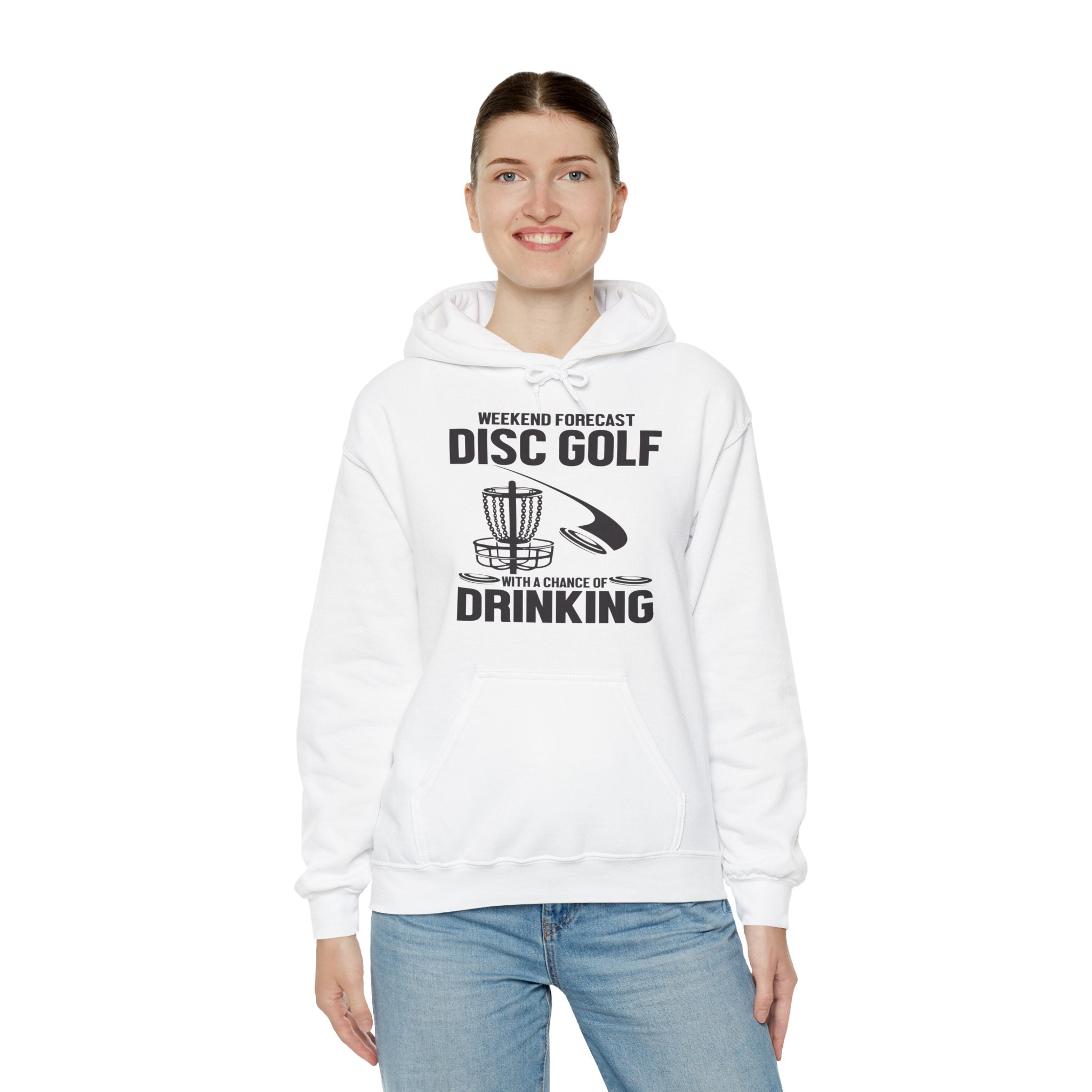 Funny Disc Golf Drinking Sport Unisex Hoodie