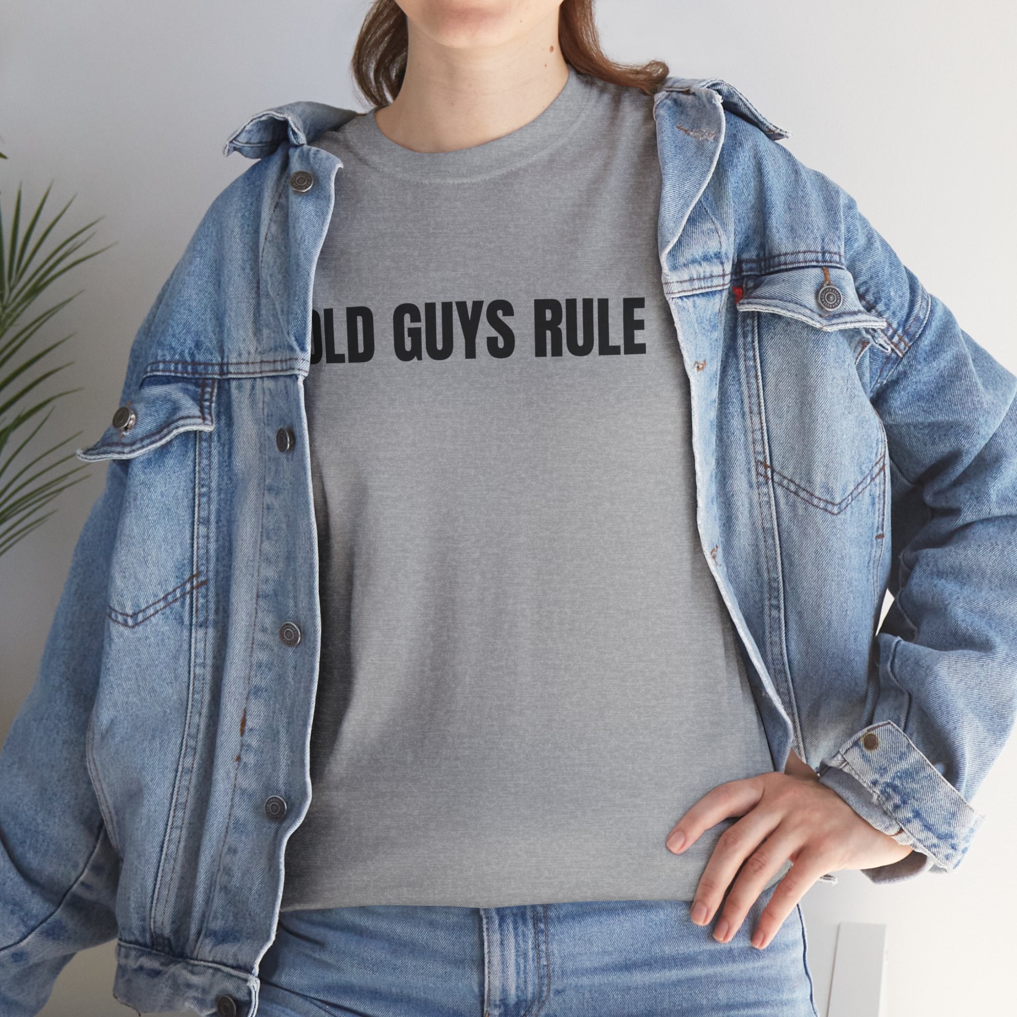 Old Guys Rule Funny Graphic Novelty Gift Unisex T-Shirt