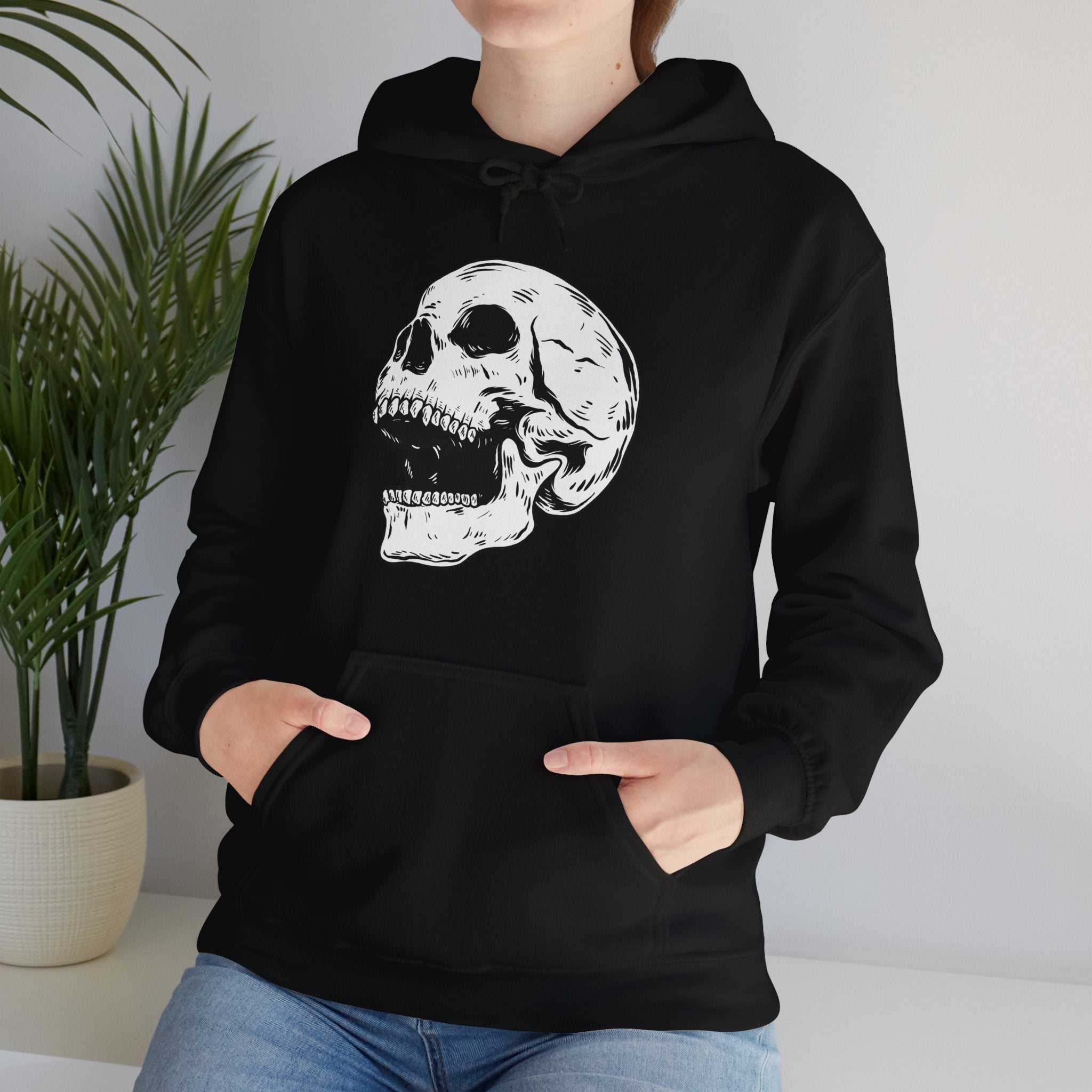 Skull Unisex Graphic Novelty Hoodie