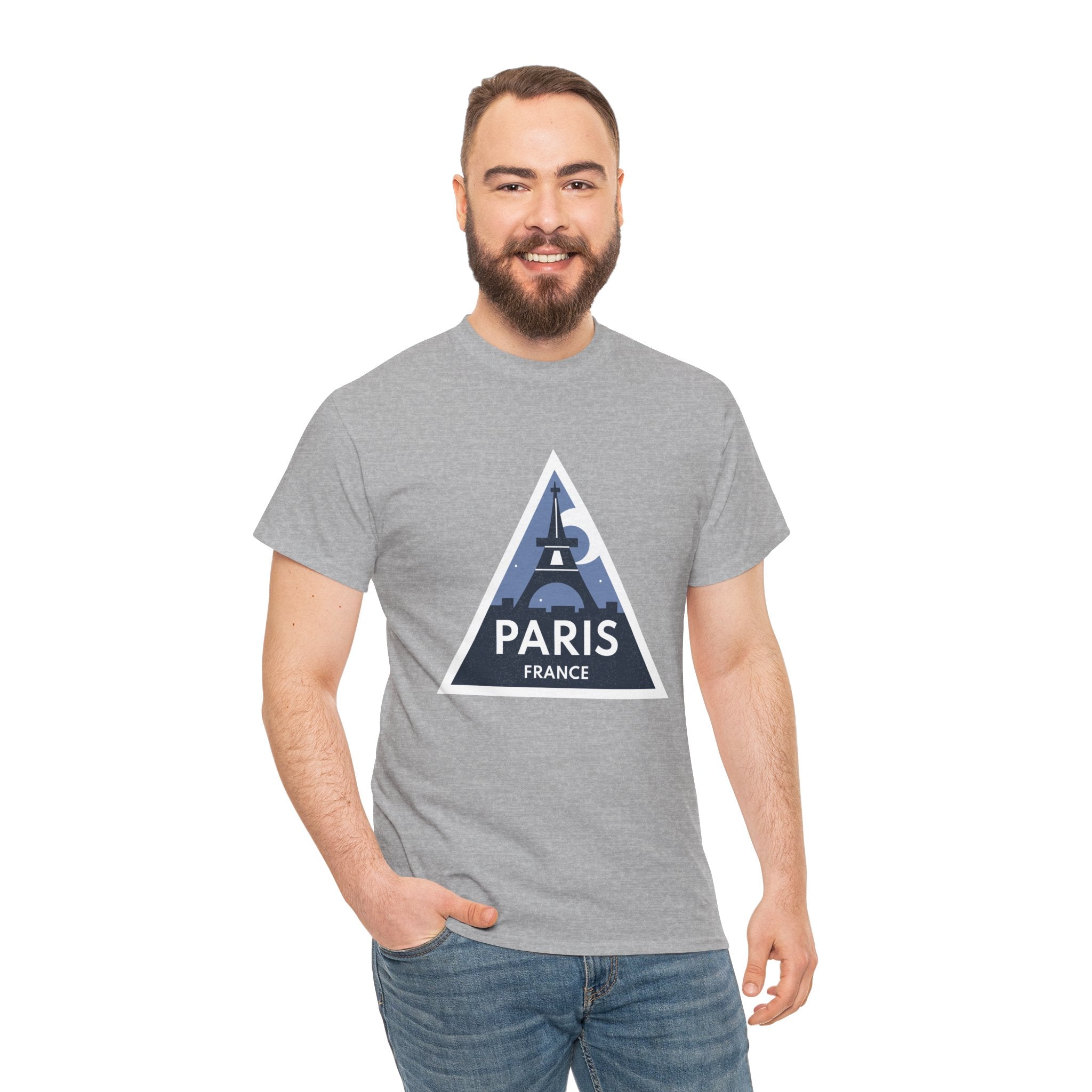 Paris France Eiffel Tower Souvenir Travel Gift Men's Women's T-Shirt