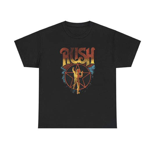 Rush Band 2112 Logo Vintage Distressed Album Women's Men's Unisex T-Shirt Tee