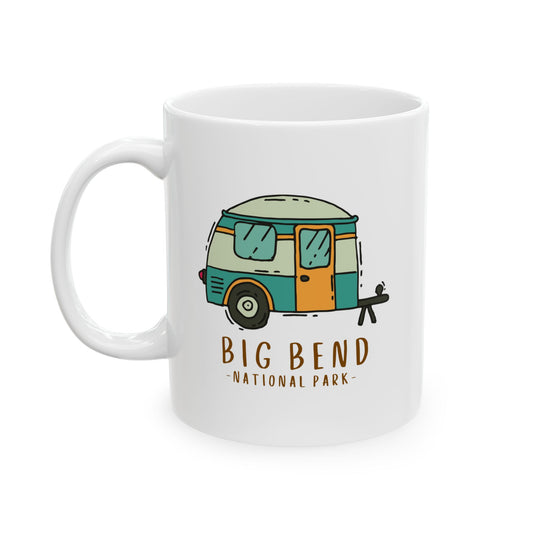 Big Bend National Park Travel Souvenir Ceramic Outdoor Camping Coffee Mug