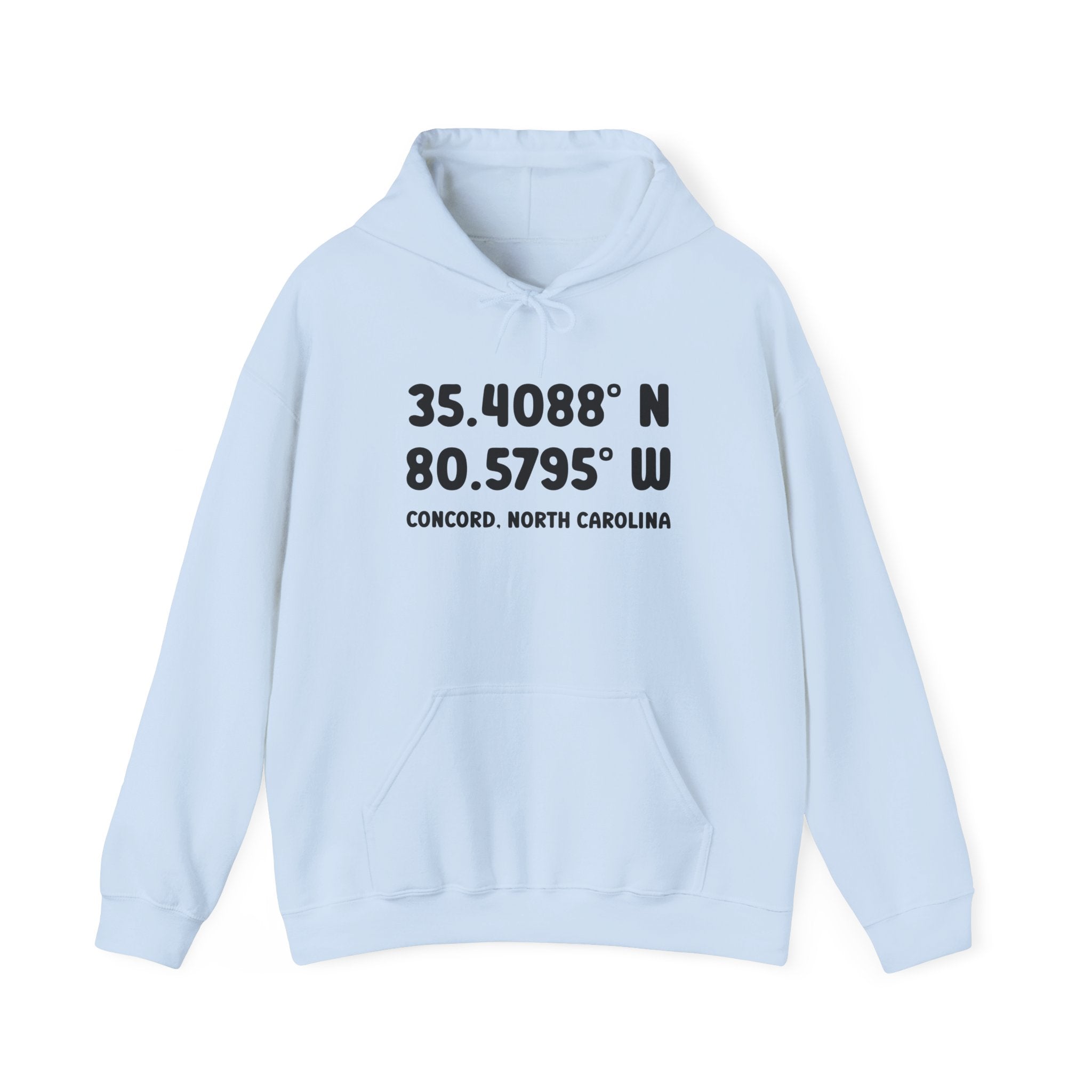 Concord North Carolina NC Coordinance Hoodie