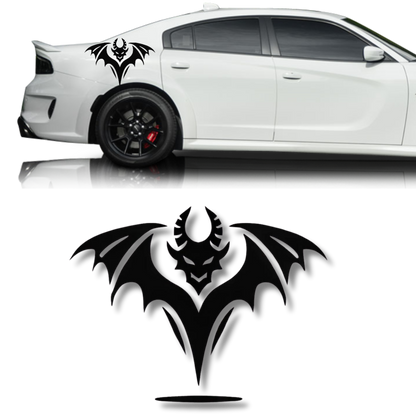 Demon Decal Fits Dodge Charger, Challenger and Durango